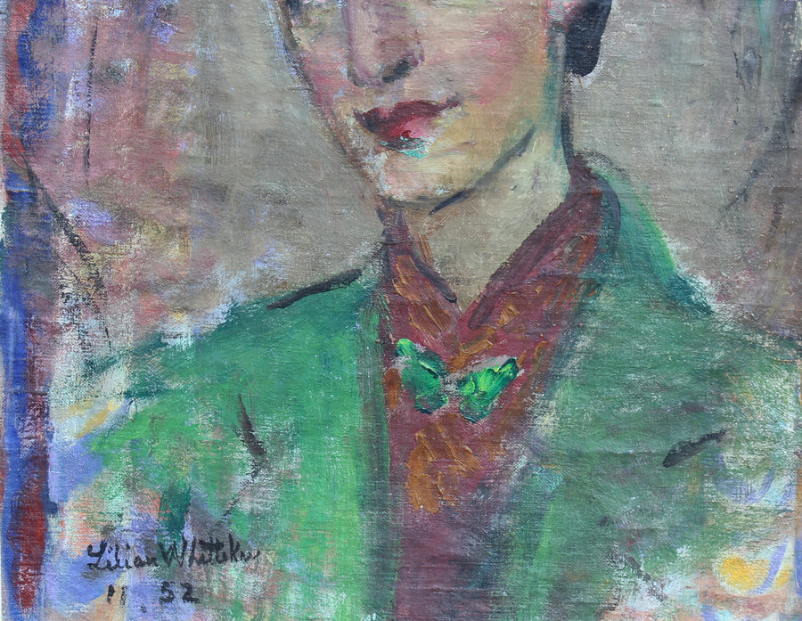 'Self-Portrait of the Artist' by Lilian E. Whitteker (1952)