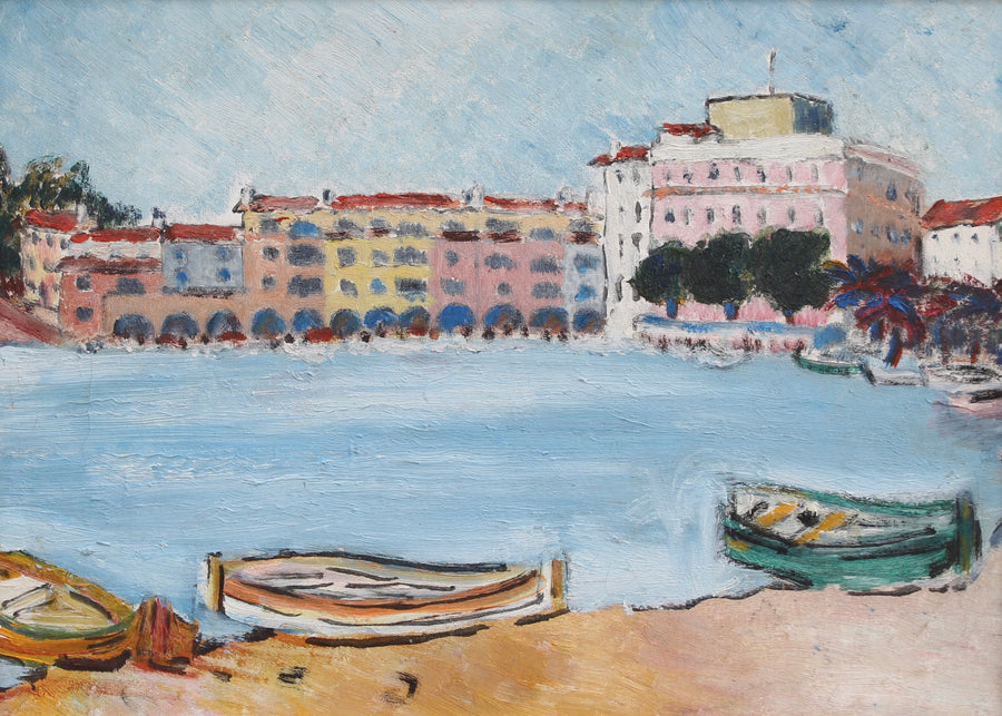 'Port of Sète', French School (1953)