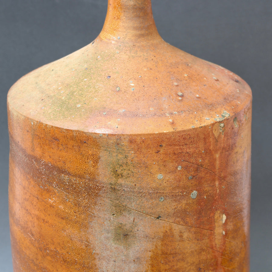 French Antique Olive Oil Earthenware Container (circa 1900)