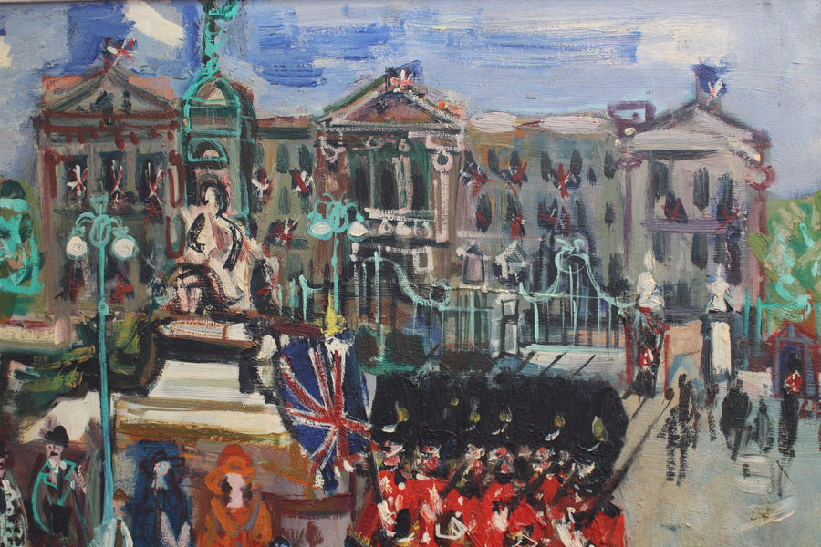 'Changing of the Guard at Buckingham Palace' by Maurice Empi (circa 1960s)