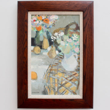 'Still Life with Flowers and Fruit' by Jacques Petit (circa 1970s)