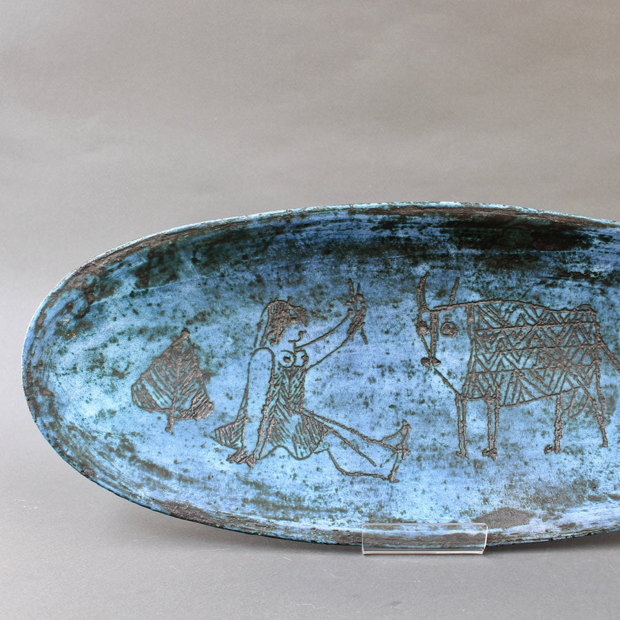 Ceramic Decorative Tray by Jacques Blin (circa 1950s)