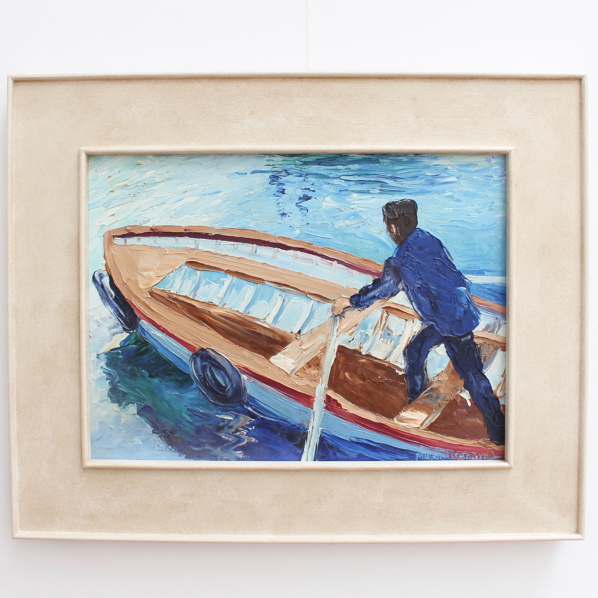 The Man in the Boat' by Mario Berrino (circa 1970s) – Bureau of