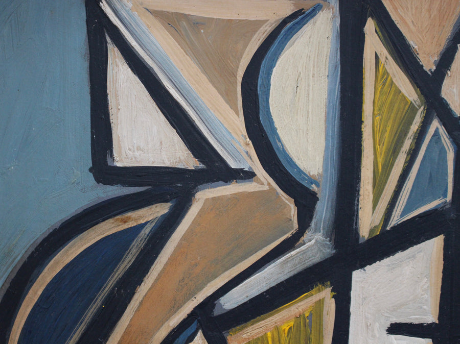 'Cubist Composition in Colour' by STM (circa 1960s)
