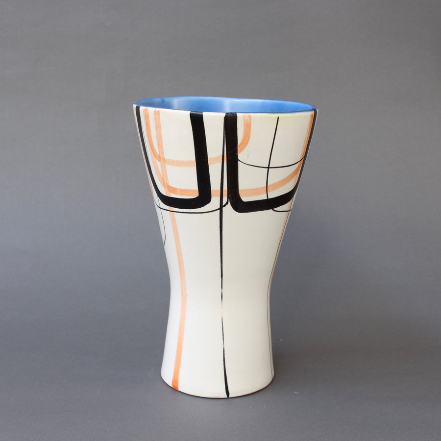 Vintage French Ceramic Vase by Roger Capron (circa 1950s)