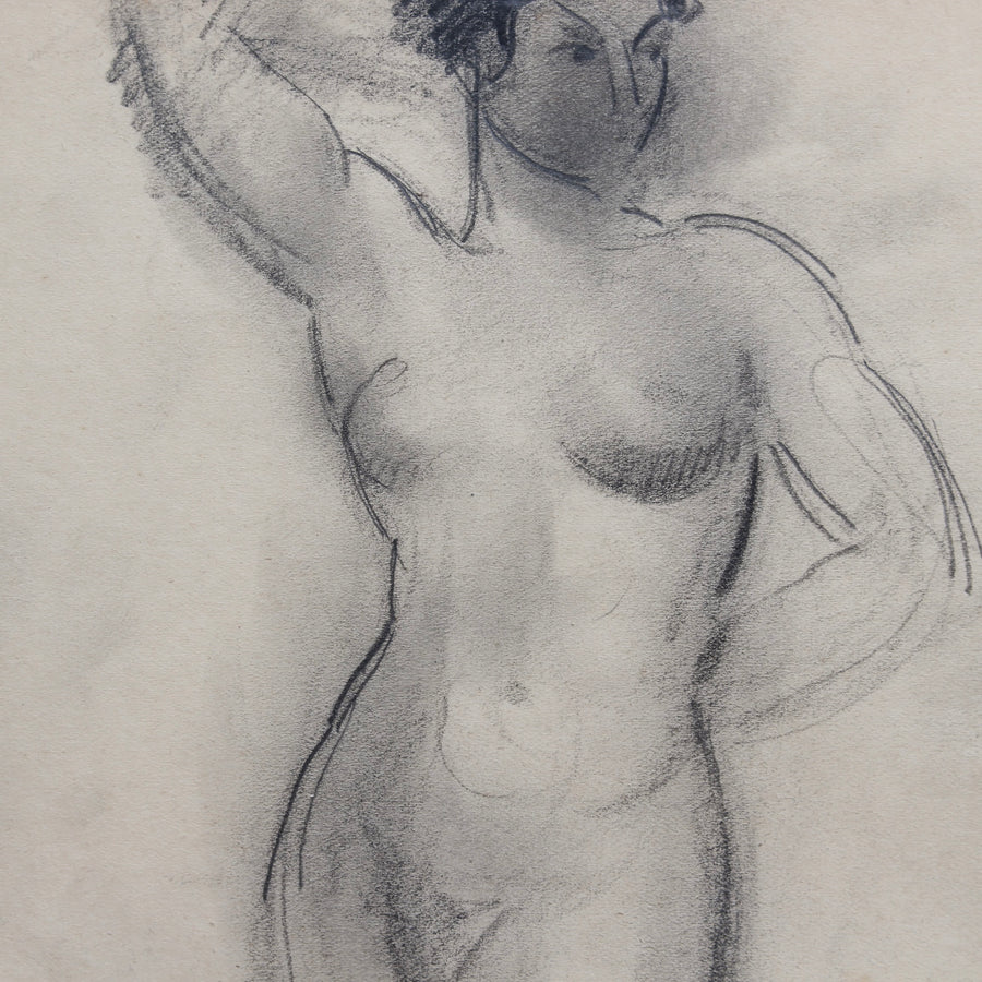 'Portrait of Posing Nude' by Guillaume Dulac (circa 1920s)