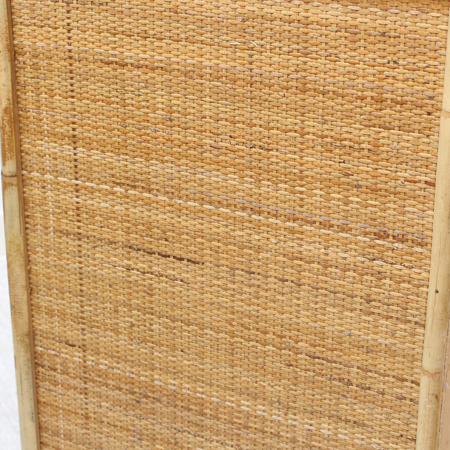 Italian Vintage Bamboo and Wicker Credenza by Dal Vera (circa 1970s)