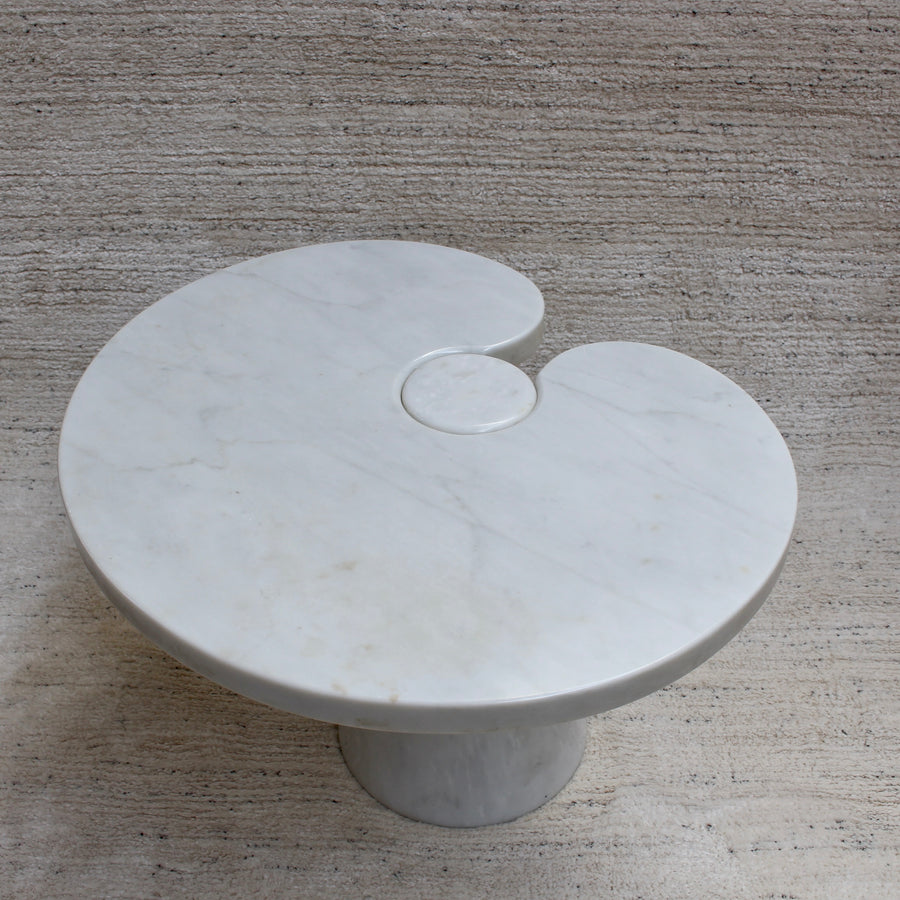 'Eros' Marble Side Table by Angelo Mangiarotti (circa 1970s)