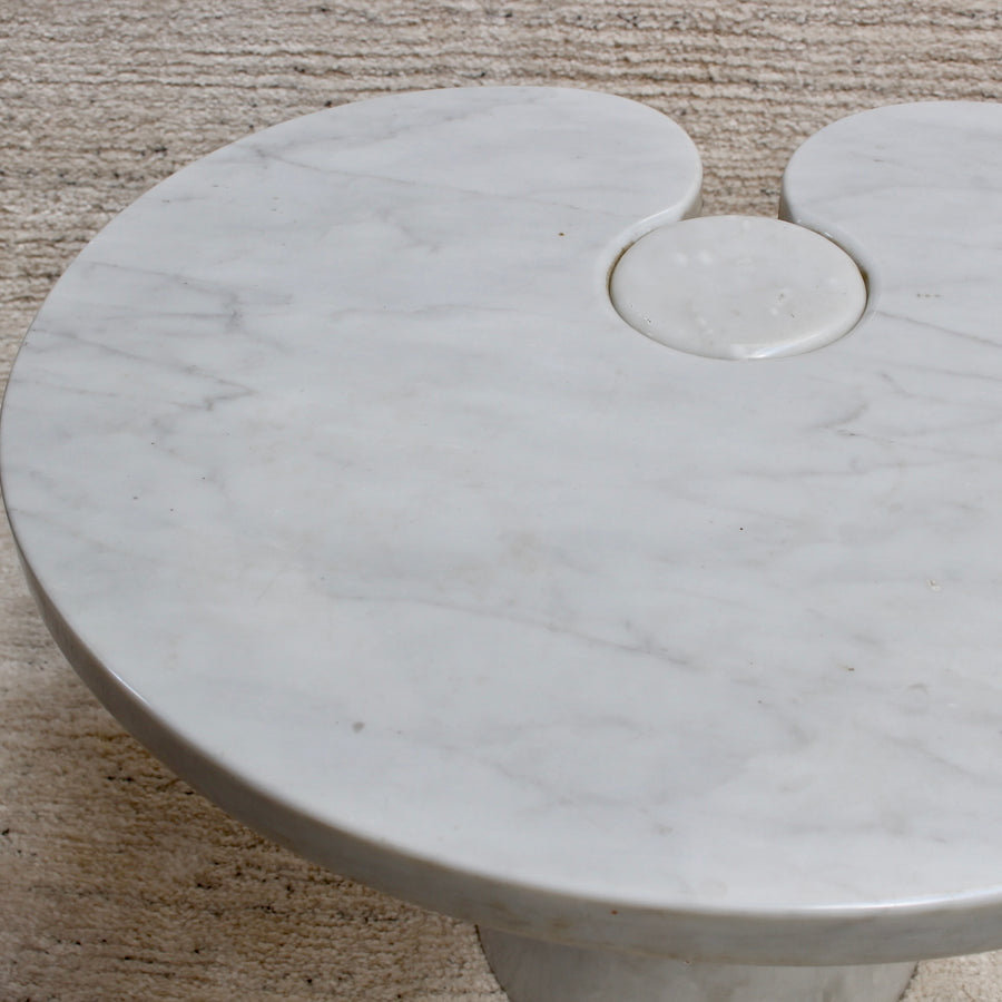 'Eros' Marble Side Table by Angelo Mangiarotti (circa 1970s)