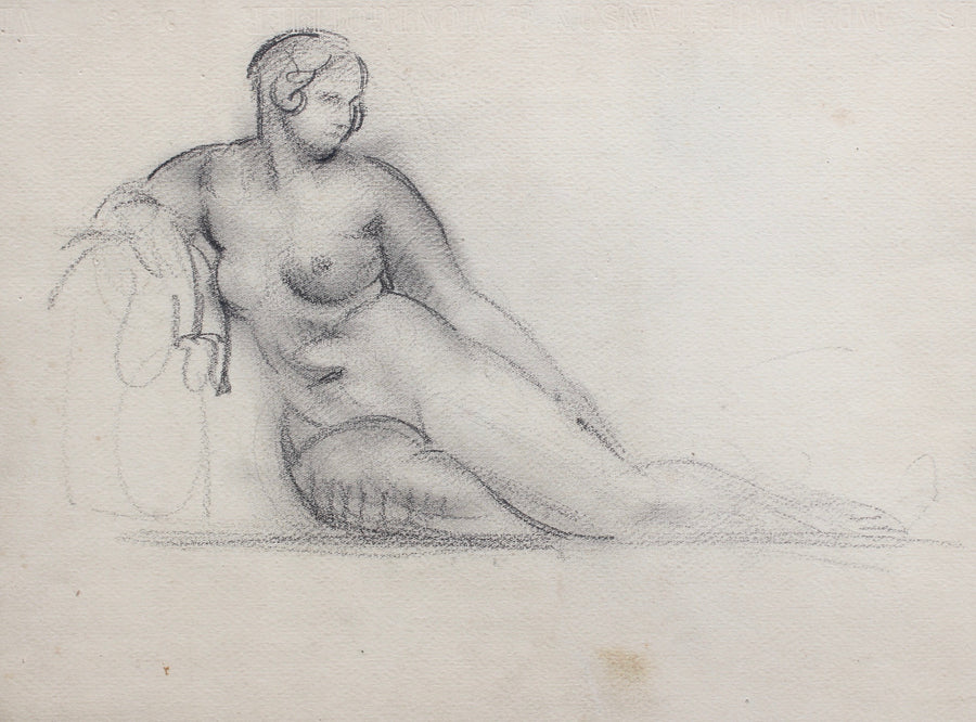 'Portrait of Reposing Nude' by Guillaume Dulac (circa 1920s)