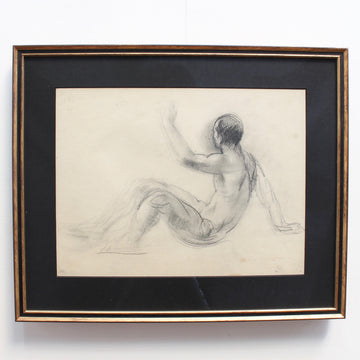 'Study of Male Nude' by Guillaume Dulac (circa 1920s)