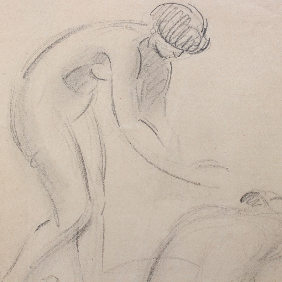 'Two Nudes Posing' by Guillaume Dulac (circa 1920s)