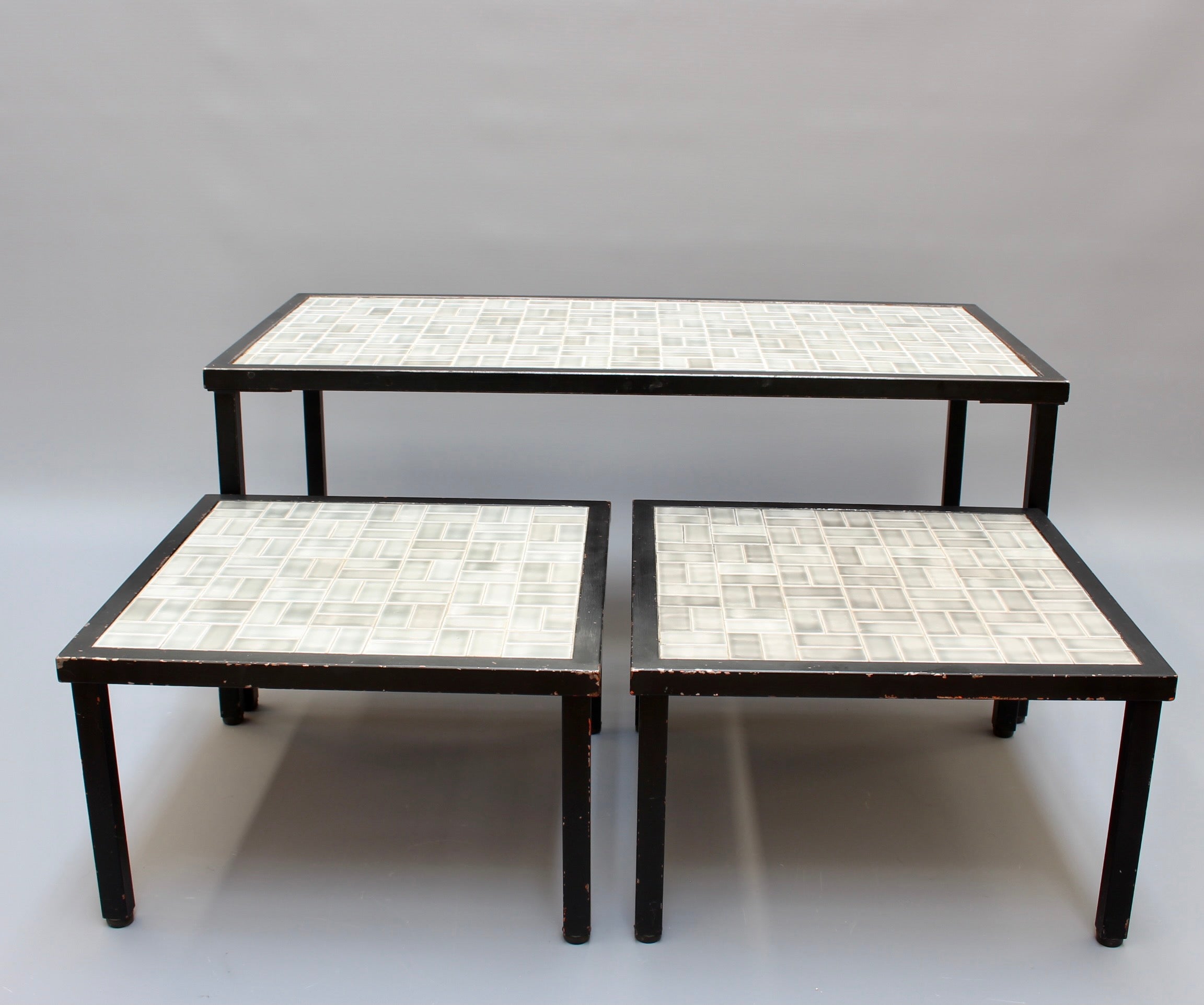 Set of Three Mid-Century French Tiled Tables (circa 1960s) – Bureau of  Interior Affairs (BIA London), image size:2304x1923