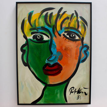 'Young Man with Blond Hair' by Peter Robert Keil (1983)