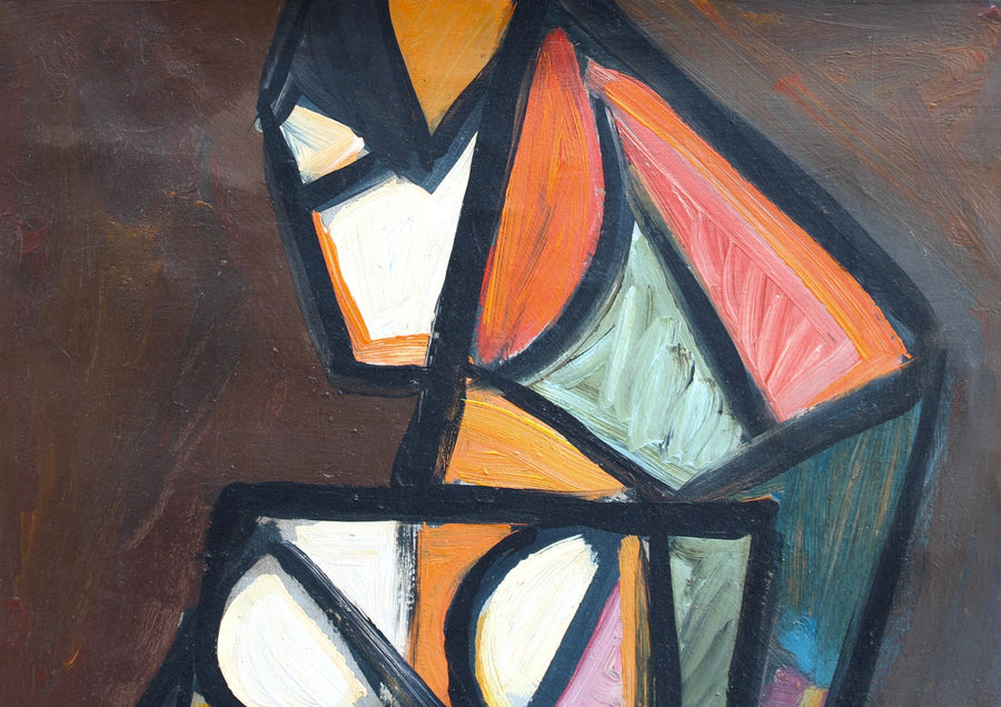 'Portrait of a Cubist Woman' by STM (circa 1970s)