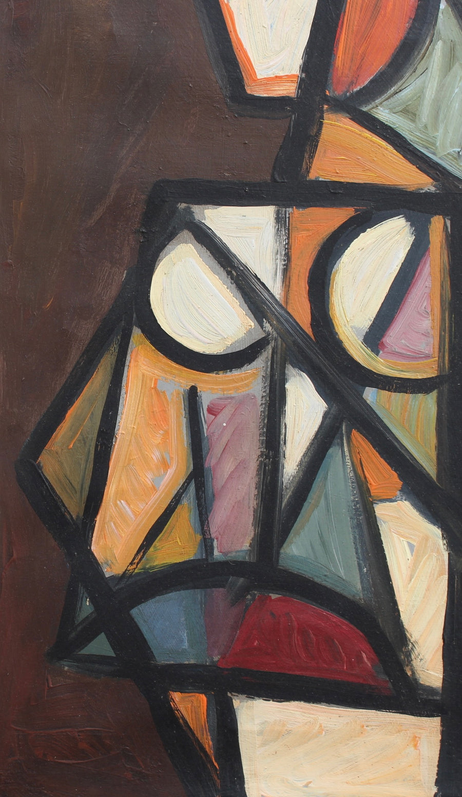 'Portrait of a Cubist Woman' by STM (circa 1970s)