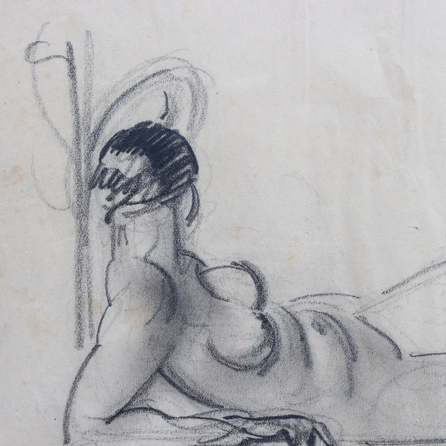 'Reposing Nude' by Guillaume Dulac (circa 1920s)