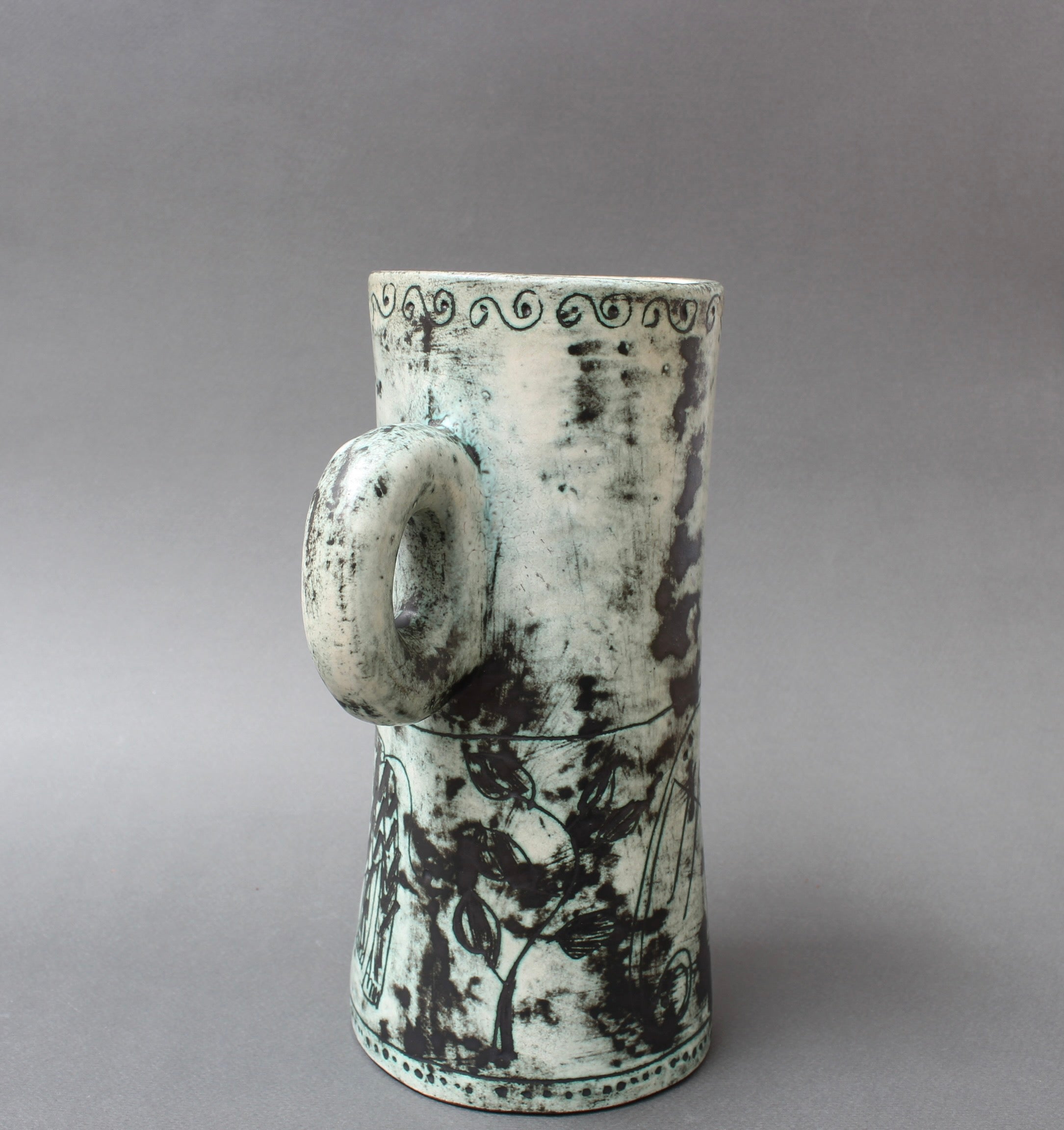 レア Jacques Blin ceramic フランス /リュエラン ペリアン Jacques Blin - Glazed Ceramic Vase - Collection - Maison Gerard