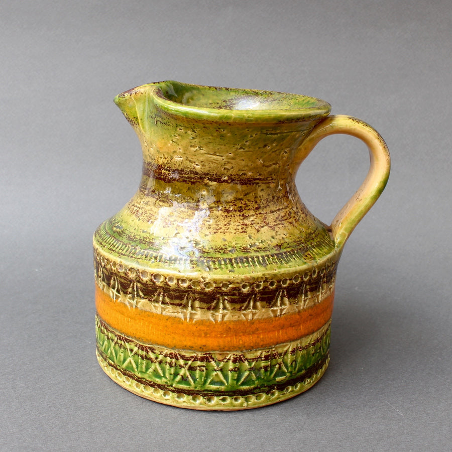 Mid-Century Ceramic Pitcher / Carafe  by Bitossi (circa 1960s) - Small