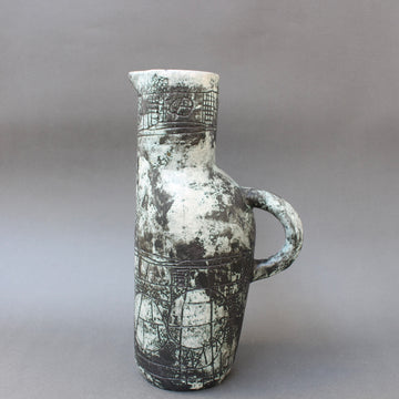 Vintage French Ceramic Pitcher by Jacques Blin (circa 1960s)