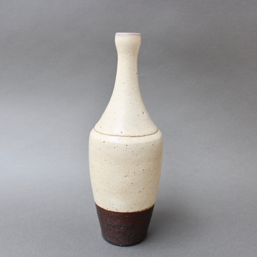 Vintage Italian Decorative Ceramic Bottle / Vase by Bruno Gambone (circa 1970s)