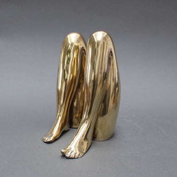 Bronze Legs Sculpture by Pietrina Checcacci (c. 1970s)