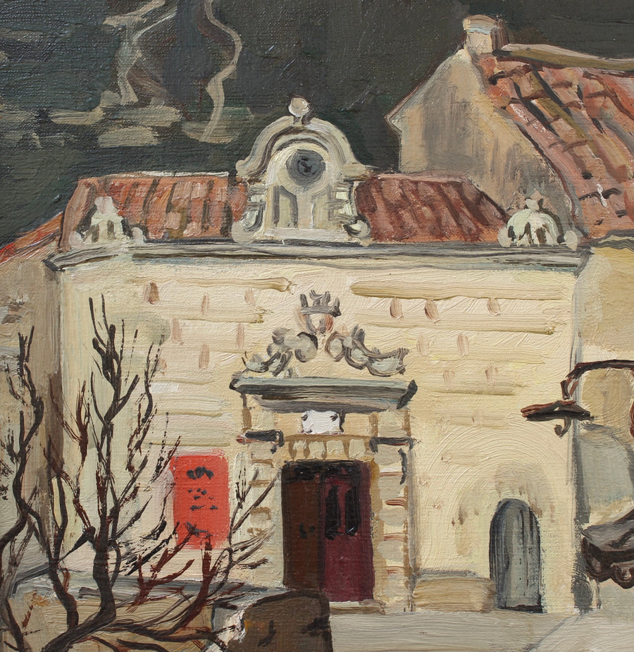 'The Town Hall of Les Baux-de-Provence' by Yves Brayer (1946)