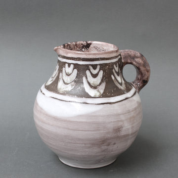 Decorative Ceramic Pitcher by St. Aignan (circa 1970s)