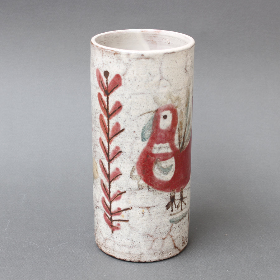 Vintage French Ceramic Flower Vase by Le Mûrier (circa 1960s)