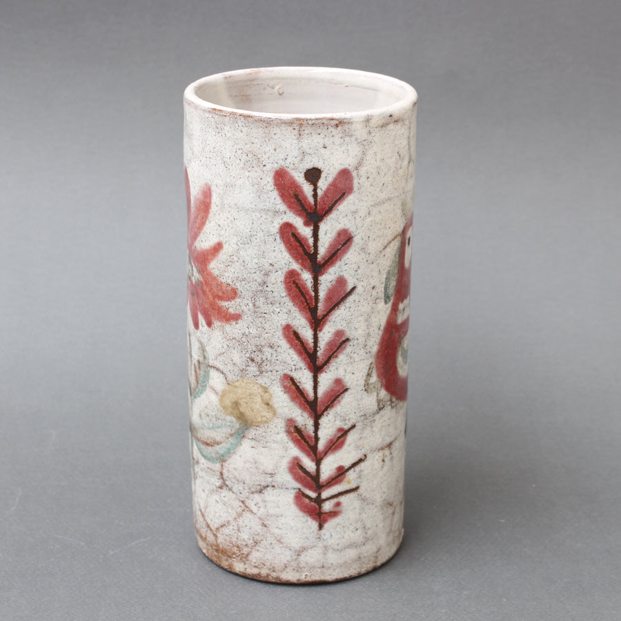 Vintage French Ceramic Flower Vase by Le Mûrier (circa 1960s)