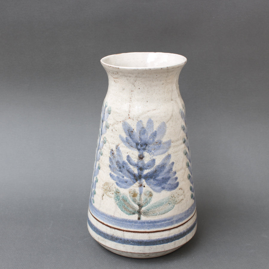 French Vintage Ceramic Flower Vase by Le Mûrier (circa 1960s)