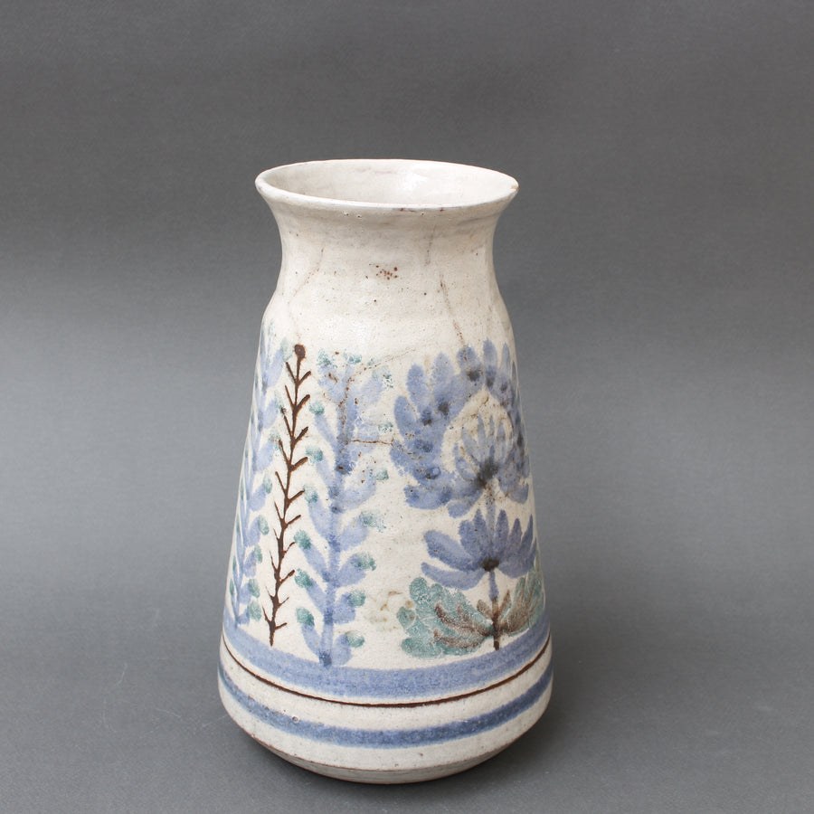 French Vintage Ceramic Flower Vase by Le Mûrier (circa 1960s)