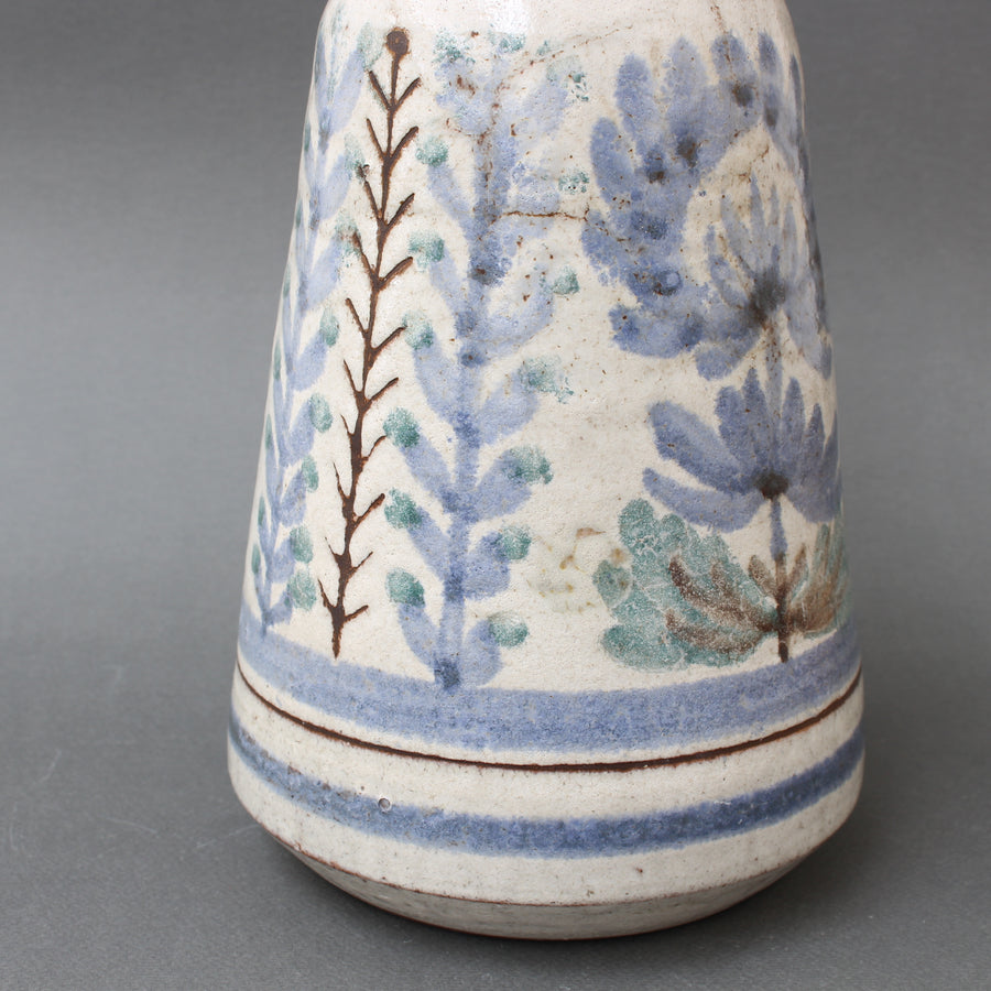 French Vintage Ceramic Flower Vase by Le Mûrier (circa 1960s)