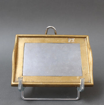 Vintage Aluminium and Brass Tray by David Marshall (circa 1980s) - Small