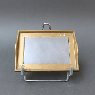 Vintage Aluminium and Brass Tray by David Marshall (circa 1980s) - Small