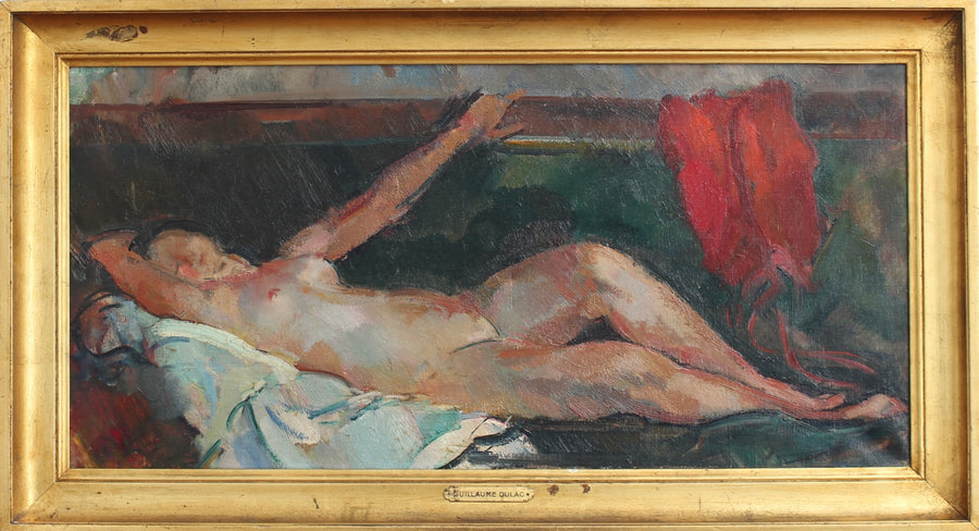 'Reclining Nude' by Guillaume Dulac (circa 1920s)