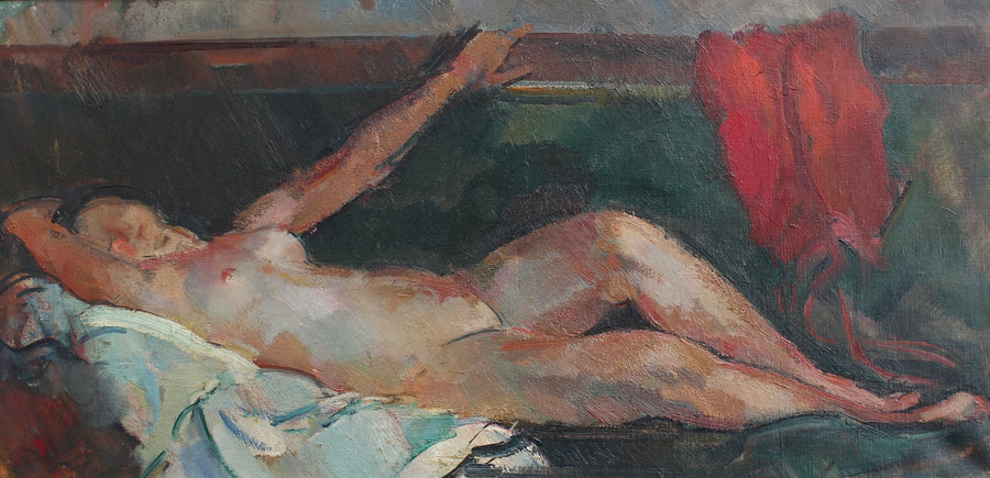 'Reclining Nude' by Guillaume Dulac (circa 1920s)