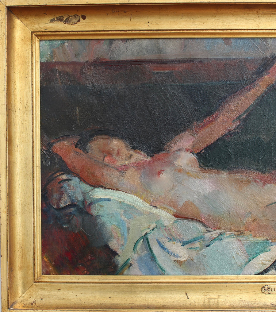 'Reclining Nude' by Guillaume Dulac (circa 1920s)