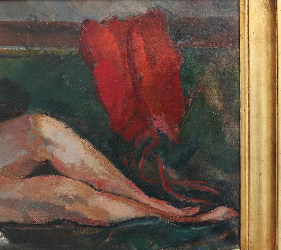 'Reclining Nude' by Guillaume Dulac (circa 1920s)