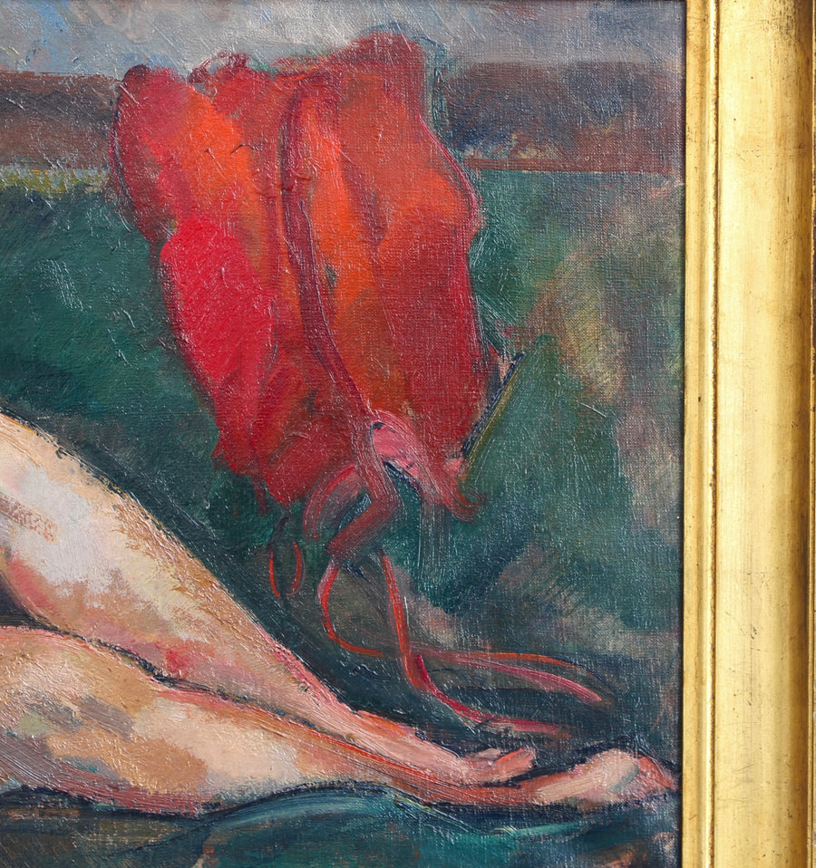 'Reclining Nude' by Guillaume Dulac (circa 1920s)