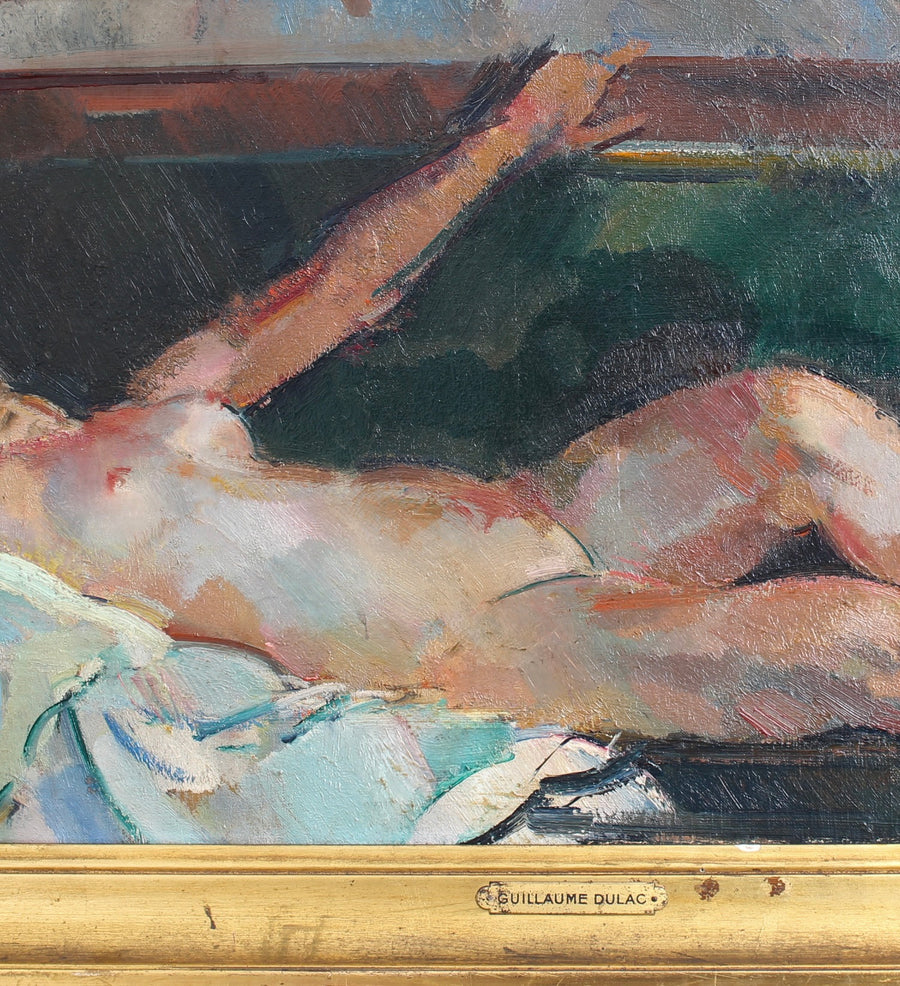 'Reclining Nude' by Guillaume Dulac (circa 1920s)