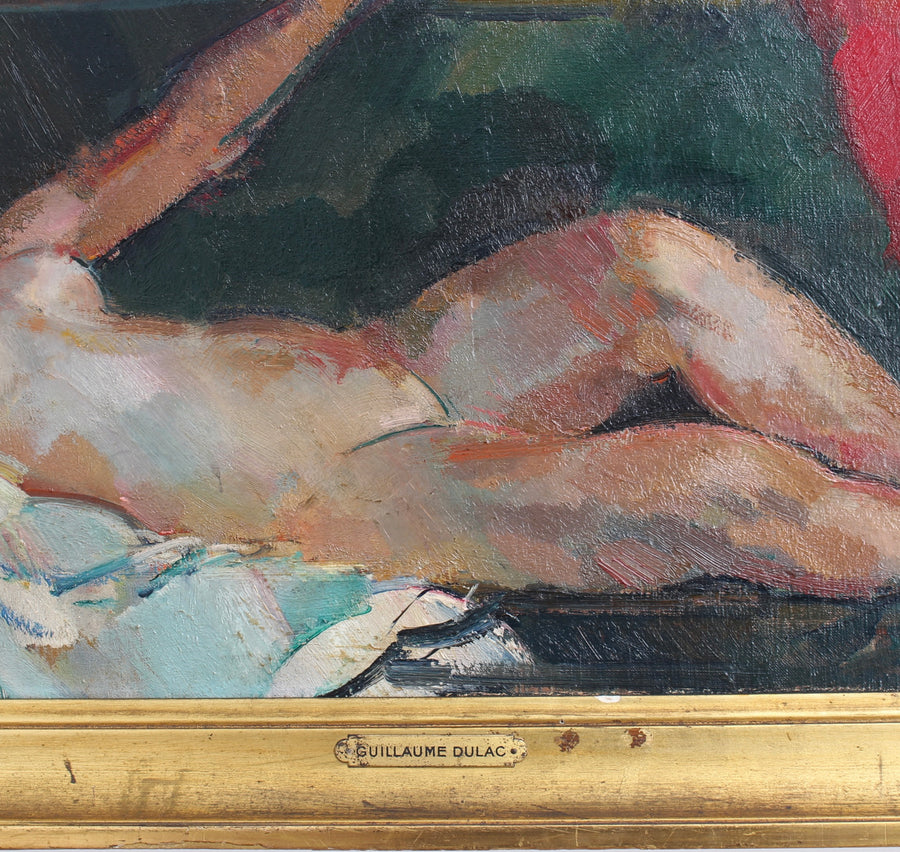 'Reclining Nude' by Guillaume Dulac (circa 1920s)