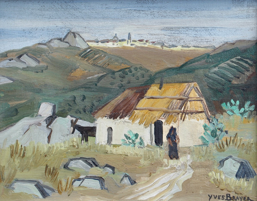 'Sicilian Farmhouse' by Yves Brayer (circa 1950s)