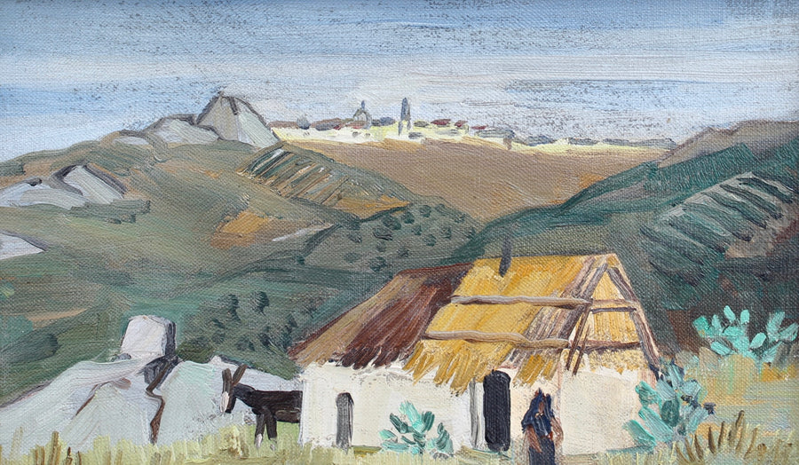 'Sicilian Farmhouse' by Yves Brayer (circa 1950s)