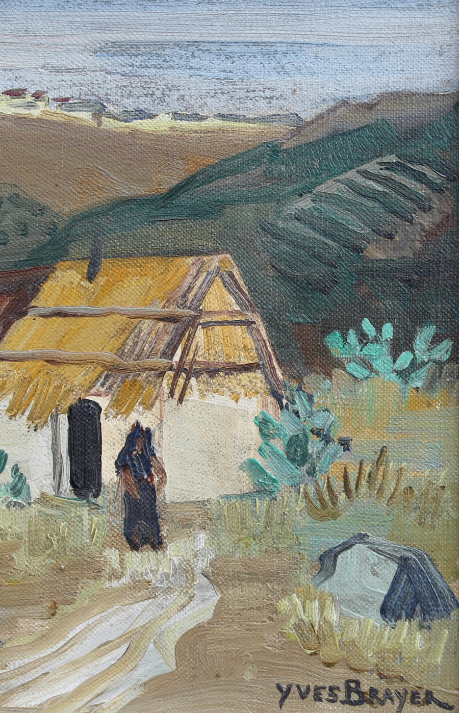 'Sicilian Farmhouse' by Yves Brayer (circa 1950s)