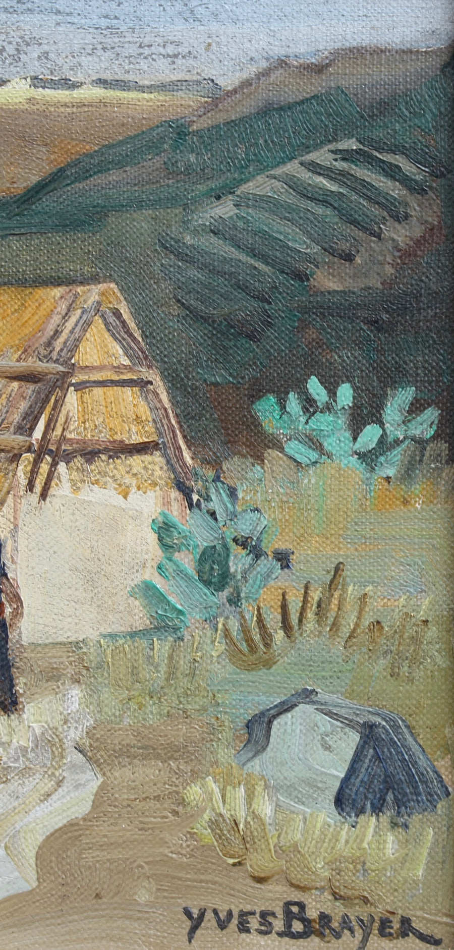 'Sicilian Farmhouse' by Yves Brayer (circa 1950s)