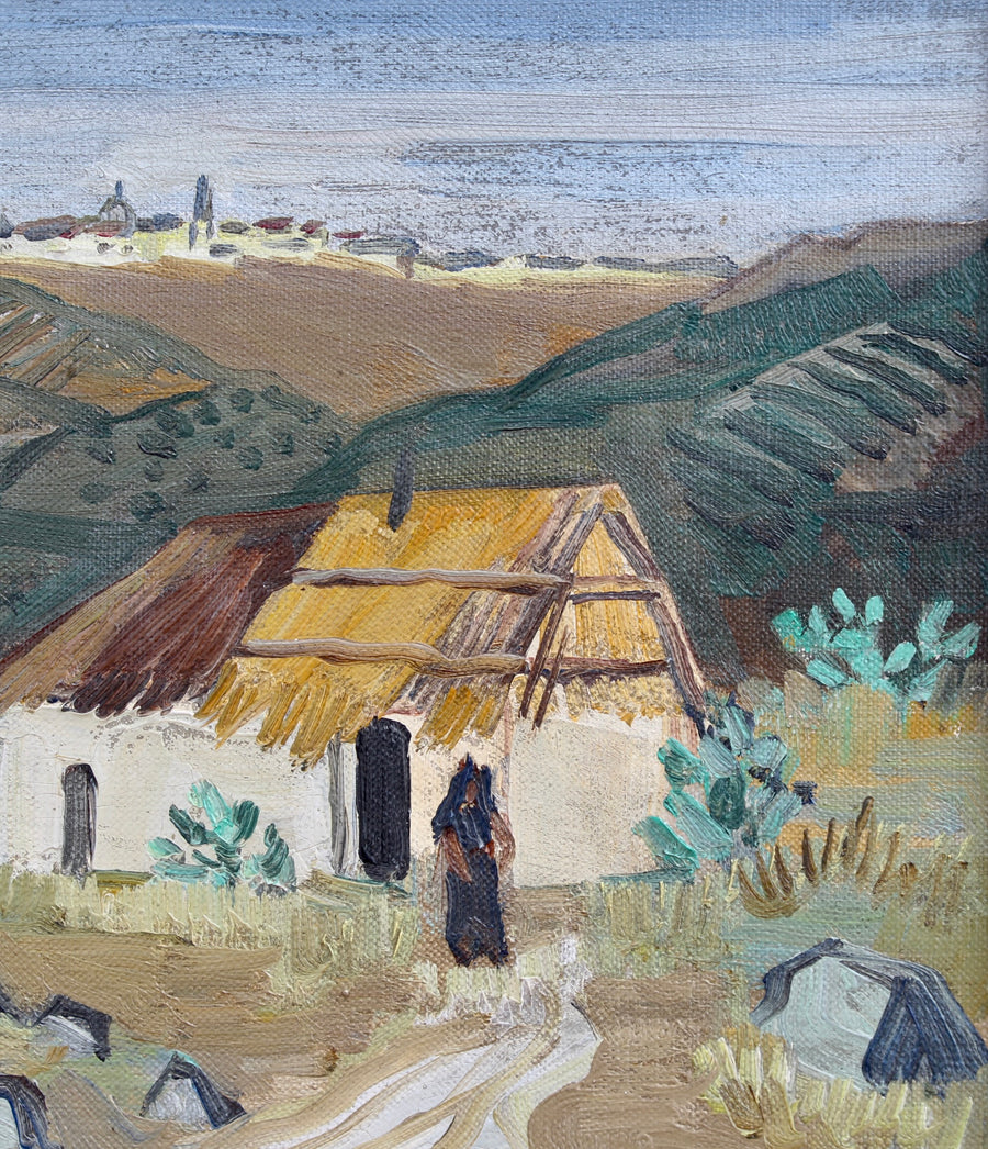 'Sicilian Farmhouse' by Yves Brayer (circa 1950s)