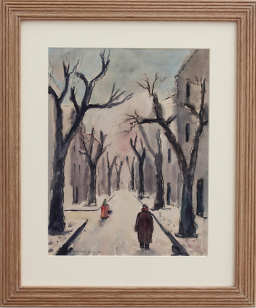 'Provencal Plane Trees in Winter' by Max Escalon de Fonton (1946)