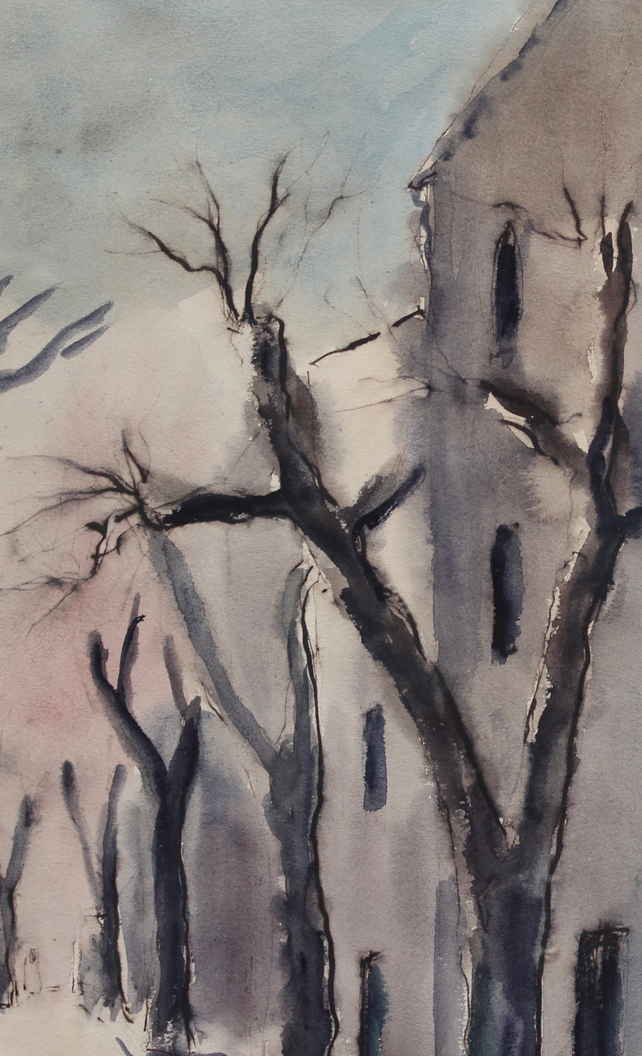 'Provencal Plane Trees in Winter' by Max Escalon de Fonton (1946)