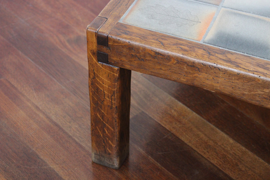 Vintage French Coffee Table by Roger Capron (circa 1970s)